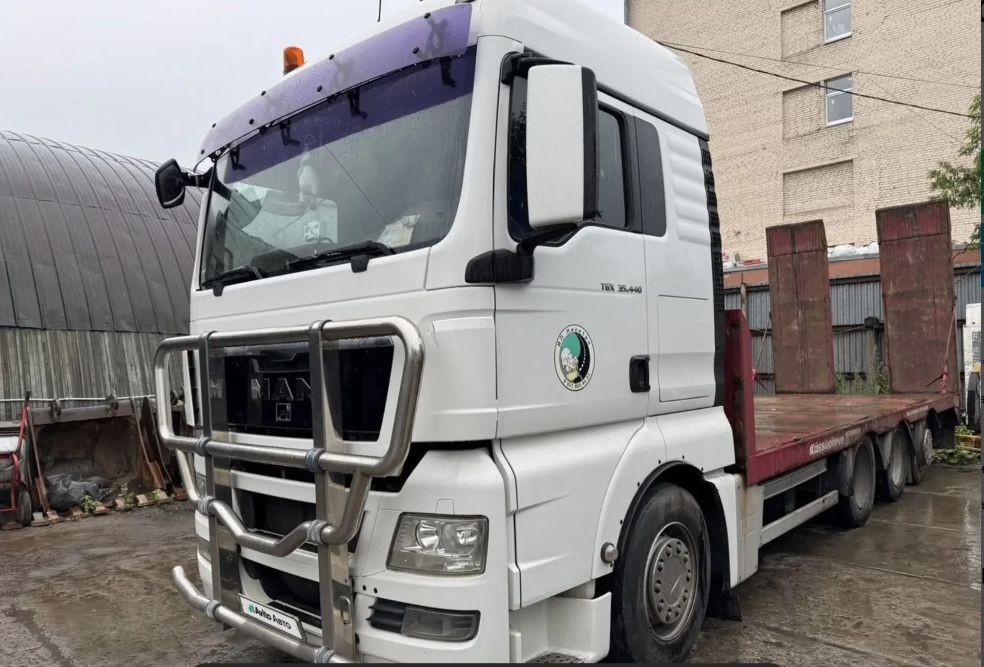 Эвакуатор MAN TGX 35.440 для перевозки спецтехники